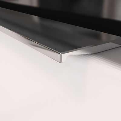120mm Aluminium Chrome Furniture Hardware Handle Untuk Lemari Lemari