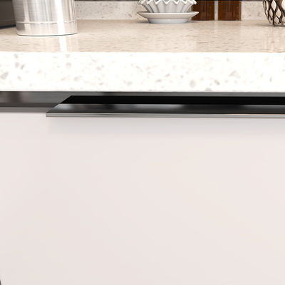 120mm Aluminium Chrome Furniture Hardware Handle Untuk Lemari Lemari