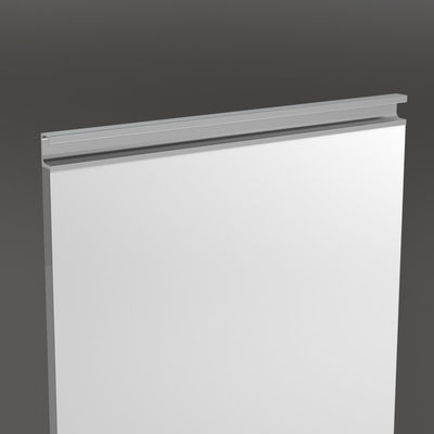 OEM Hidden Handle G Shape Wardrobe Aluminium Profile Untuk Lemari Dapur