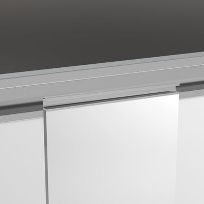 OEM Hidden Handle G Shape Wardrobe Aluminium Profile Untuk Lemari Dapur