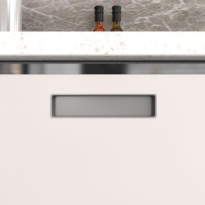 Zinc Aluminium Lemari Dapur Genggam Lemari Kamar Tidur Genggam 129mm Disesuaikan
