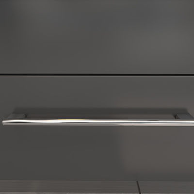 Matte Black Anodized Drawer Handle Bulk Dapur Kabinet Tarik Untuk Dapur