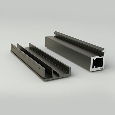 Vertikal Gola Aluminium Furniture Profile Handle Untuk Lemari Dapur Modular