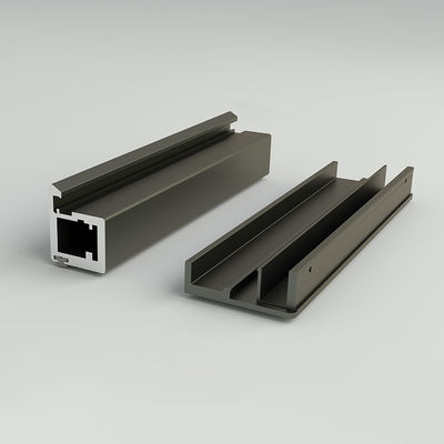 Vertikal Gola Aluminium Furniture Profile Handle Untuk Lemari Dapur Modular