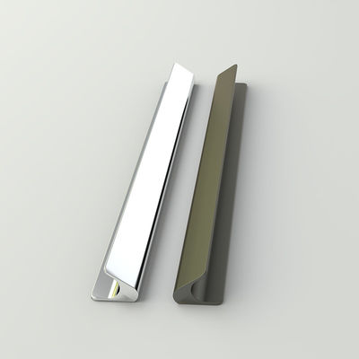 Elektroplated 128mm Perabot Hardware Handle Untuk Lemari
