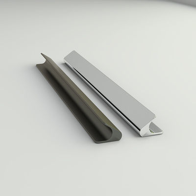 Elektroplated 128mm Perabot Hardware Handle Untuk Lemari