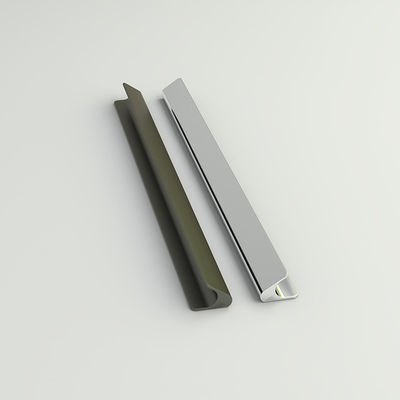 Elektroplated 128mm Perabot Hardware Handle Untuk Lemari