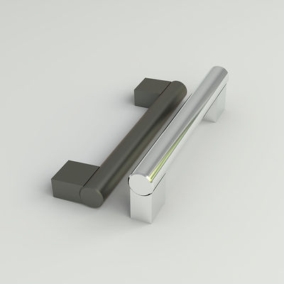 Aluminium Lemari Kerangka Lancip Bulk Genggam 96mm Interior Patio Sliding
