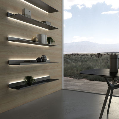 Eco Friendly Aluminium Rumah Furniture Wall Mountable Rak Untuk ruang tamu