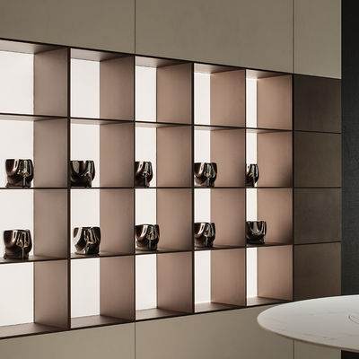 Custom Built Modular Walk In Closet Solid Plywood Aluminium frame