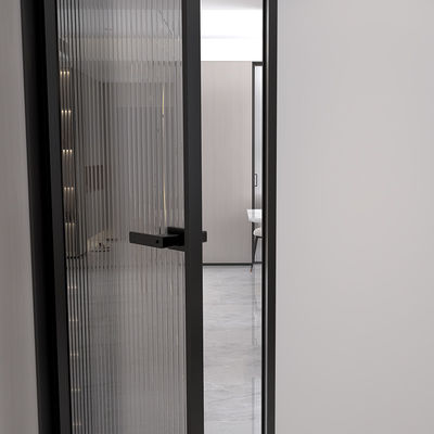 Fireproof Aluminium Framed Pintu Interior Disembunyikan Toilet Pintu Untuk Partisi