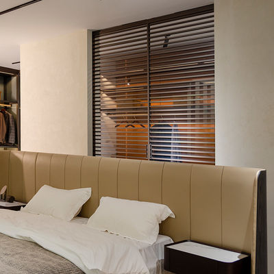 Menghemat ruang Aluminium Interior Pintu Sliding Pocket
