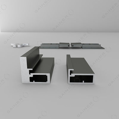 OEM Modular Storage Cabinets Readymade Modular Dapur Kaca Pintu
