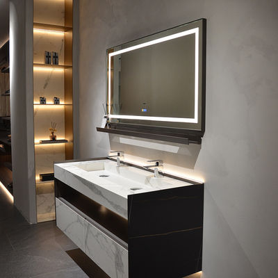 1200mm Baskom Vanity Cabinet Mirror 40 Inch Cabinet Obat