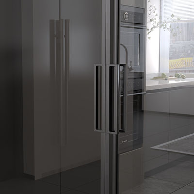 Air tahan 8Ft Aluminium Pintu internal geser untuk Patio