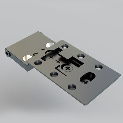 Kabinet yang tersembunyi Perabot Hardware Hinges Aluminium Frame