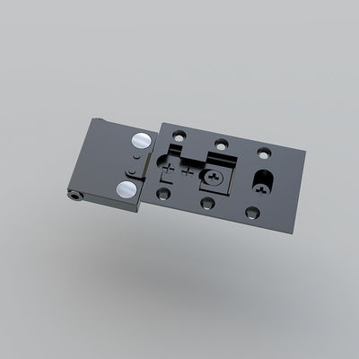 Aksesoris furnitur 50 KG Aluminium Frame Pin Hinges 270 derajat Disembunyikan Kaca Door Hinge