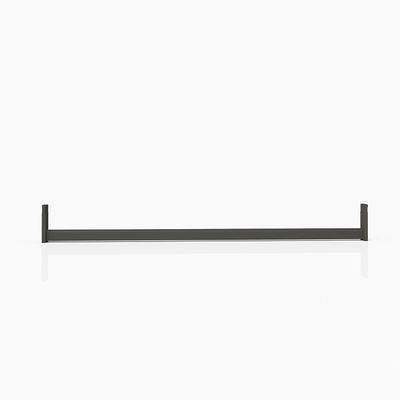 Champagne Aluminium Profile Hanging Rail Rod Cabinet Aksesoris