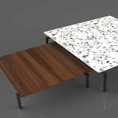 Anti Regression Aluminium Unik Meja Teh Untuk furnitur ruang tamu