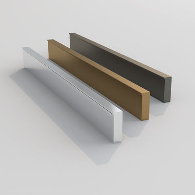 Aluminium Perabot Hardware Handle 250mm Push Pull Handle Pintu