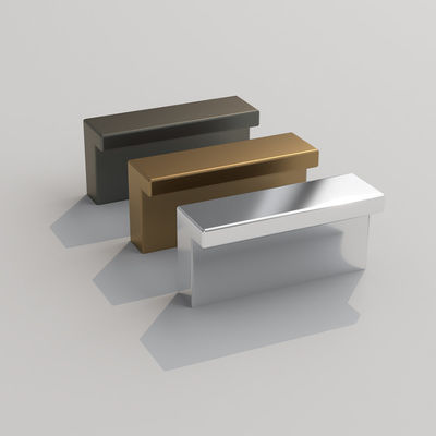 Polishing Finish Aluminium Chrome Cabinet Knob Champagne Disikat