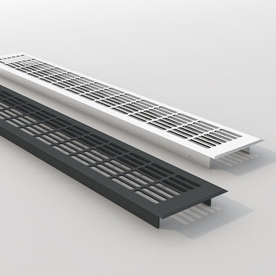 Aluminium ventilasi lantai ventilasi kisi-kisi untuk langit-langit dan dinding dipasang