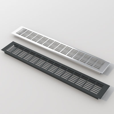 Aluminium ventilasi lantai ventilasi kisi-kisi untuk langit-langit dan dinding dipasang