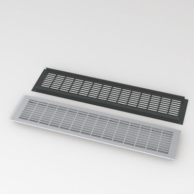 3D Model Pintu Aluminium Air Vent Grilles Korosi Resistensi