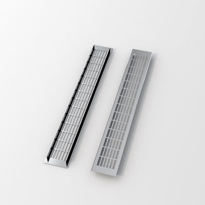 Aluminium lubang ventilasi udara Dekoratif Tutup ventilasi udara profesional Grille Matt Hitam