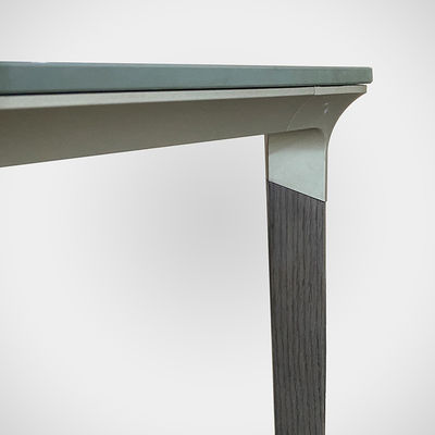 Tipe lentur Aluminium Alloy Furniture Table Leg Modern Simple Desk Leg