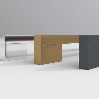 Cabinet Handle Emas Meubles Ukuran U Pull Hardware Lemari